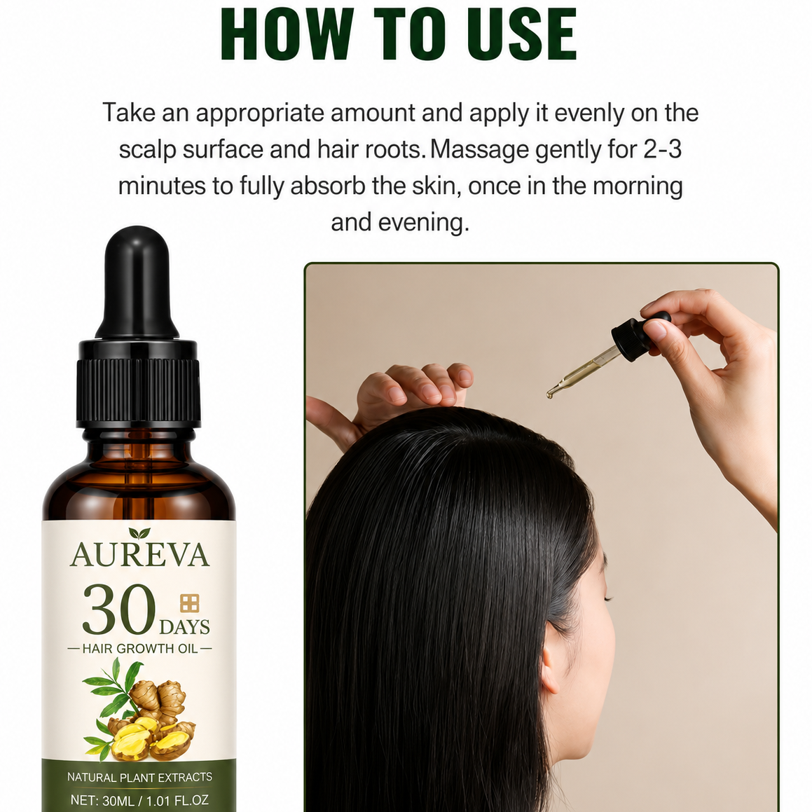 Aureva Hair Growth Oil Men And Women